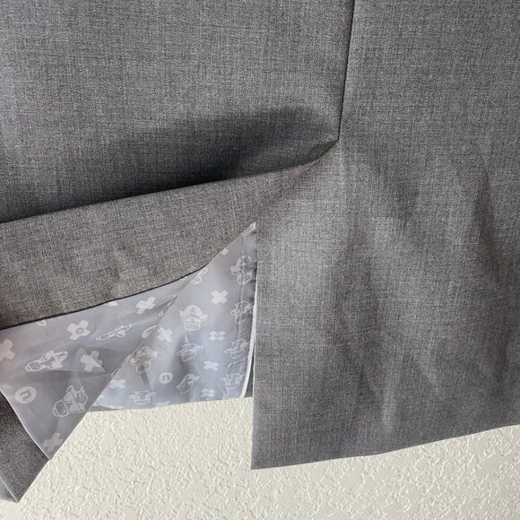 Black N Bianco Blazer Boys Size 16 Grey Suit Jacket Formal Wear - Picture 5 of 14